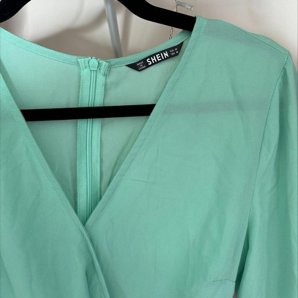 SHEIN LONG SLEEVE MAXI DRESS- SIZE M - Picture 3 of 3